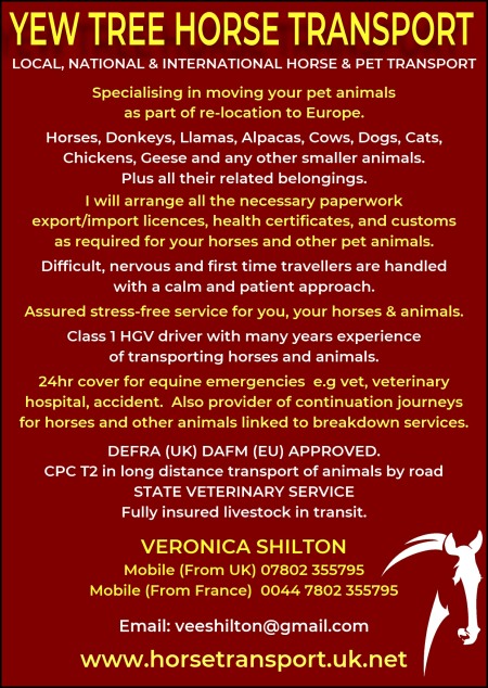 Yew Tree Horse Transport